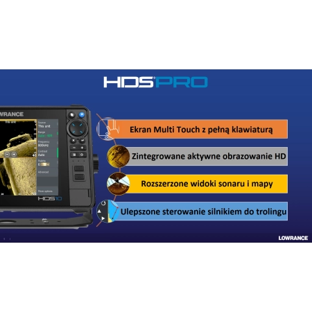 Lowrance HDS PRO 10 Active Imaging HD 3w1 HD 1,2hz
